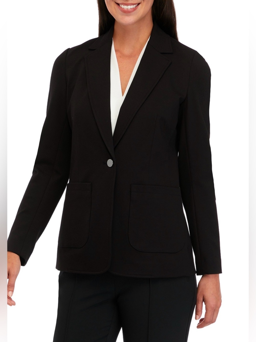 The Limited Black Single-Button Women's Blazer